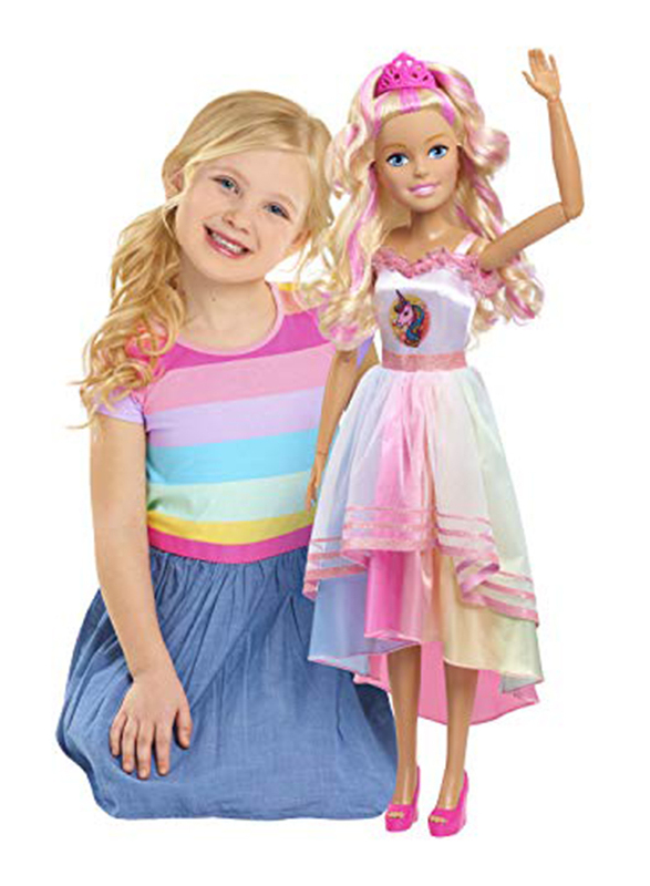 

Barbie Best Fashion Friend Unicorn Power Doll, Ages 3+, Multicolour