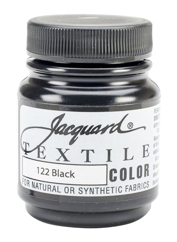 

Jacquard Textile Paint, 66.54ml, 122 Black