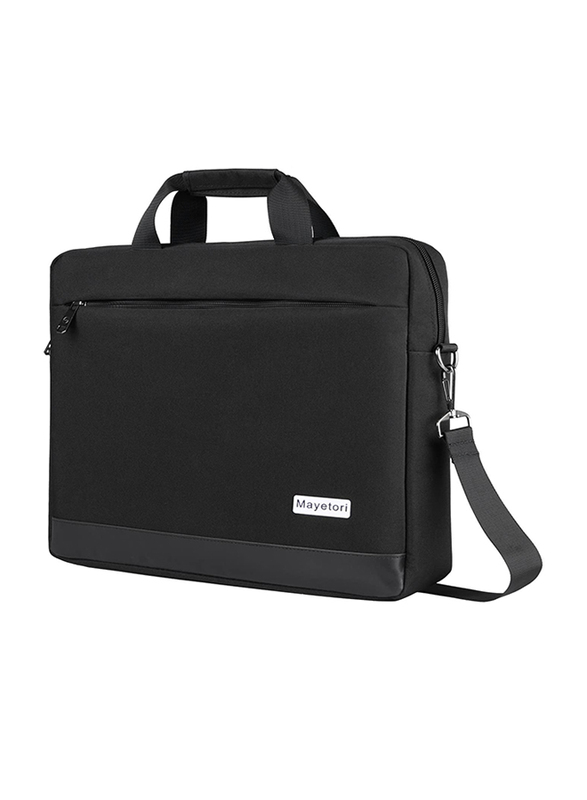 

Mayetori 15.6-inch Messenger Laptop Bag, Black