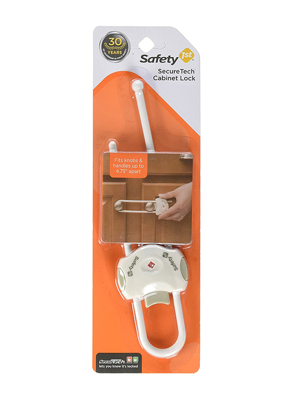 

Safety 1st SecureTech Cabinet Lock, White