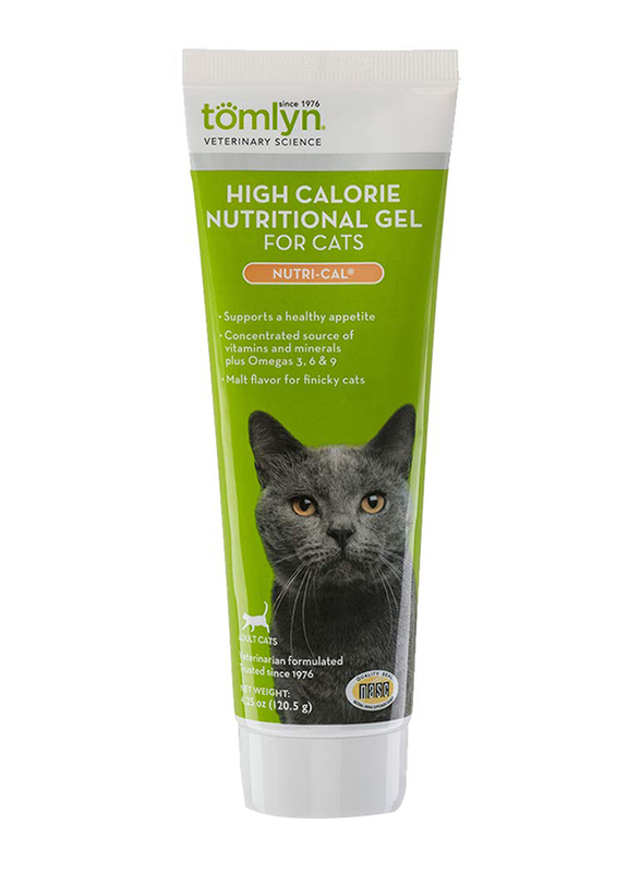 

Tomlyn Nutri-Cal High Calorie Dietary Cat Supplement, 120.5g, Multicolour