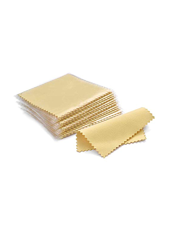 

Sevenwell Jewellery Cleaning Cloth, 8 x 8cm, 50-Piece, Yellow