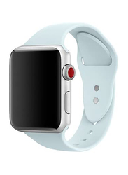 AdMaster Silicone Sports Replacement Watch Strap for Apple Watch Series 3/2/1 42mm, Turquoise