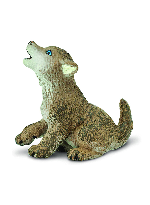 

Safari Ltd. Wild Safari North American Wildlife Wolf Pup, Ages 3+, Multicolour