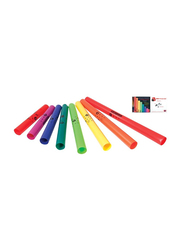 BoomWhackers BWWP-1 Percussion Effect Power Pack Set, 8-Piece, Multicolour