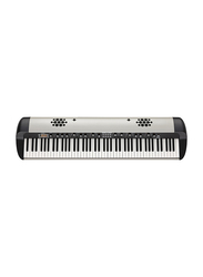 Korg SV2S Stage Vintage Digital Piano with Internal K-Array Speaker System, 88 Keys, Silver/Black