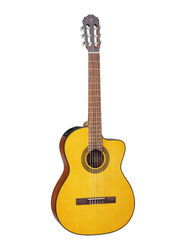 Takamine GC1-CE Semi Acoustic Classical Guitar, Rosewood Fingerboard, Natural Beige