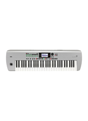 Korg i3 Music Workstation Keyboard, 61 Keys, Matte Silver
