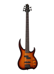 Samick DB105-VS Greg Bennett Design Electric Bass Guitar, Rosewood Fingerboard, Dark Brown