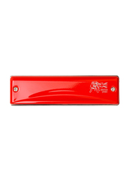 Vox VCH2 Continental Type-2 10 Hole Diatonic Harmonica, Red