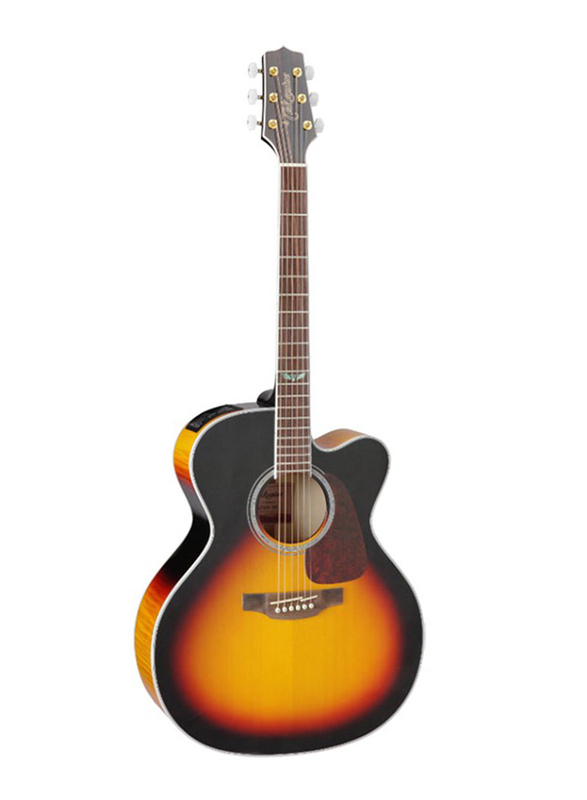 Takamine GJ72CE-BSB Commanding Acoustic Guitar, Bound Rosewood Fingerboard, Multicolour