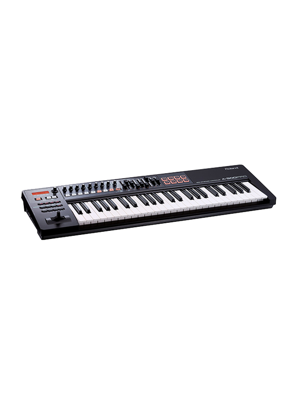 Roland A-500PRO Midi Controller Keyboard, 49 Keys, Black