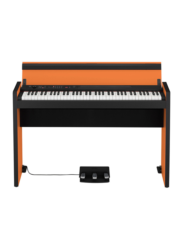 Korg LP-380-73 Digital Piano, 73 Keys, Orange/Black