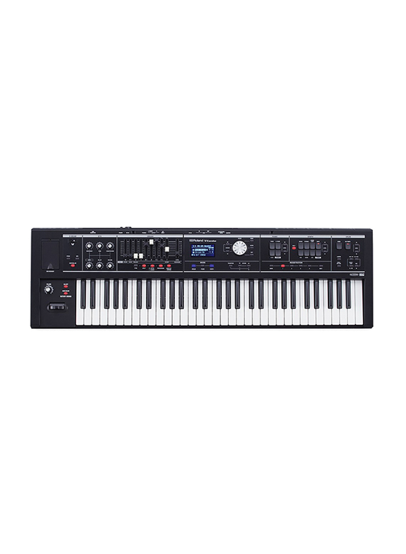 Roland V-Combo VR-09-B Live Performance Music Keyboard, 61 Keys, Black