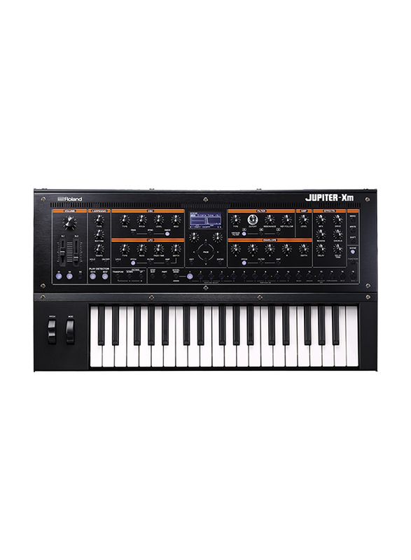 Roland Jupiter-Xm Synthesizer Keyboard, Black