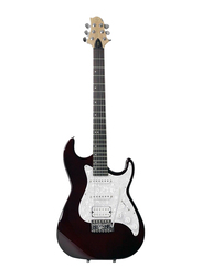 Samick MB-50 Greg Bennett Design Electric Guitar, Rosewood Fingerboard, Metallic Wine Red