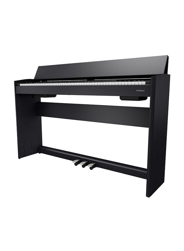 Roland F701 Digital Piano, 88 Keys, Contemporary Black