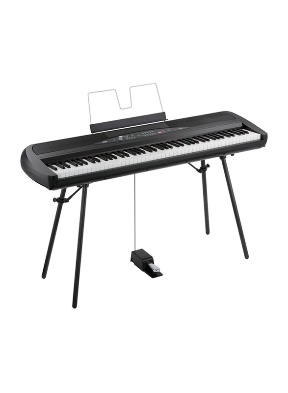 Korg SP 280 Digital Piano, 88 Keys, Black