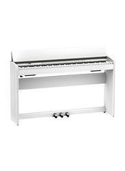 Roland F701 Digital Piano, 88 Keys, White