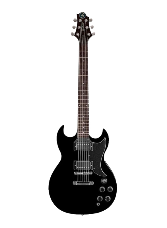 

Samick TR-1 Greg Bennett Design Electric Guitar, Rosewood Fingerboard, Black