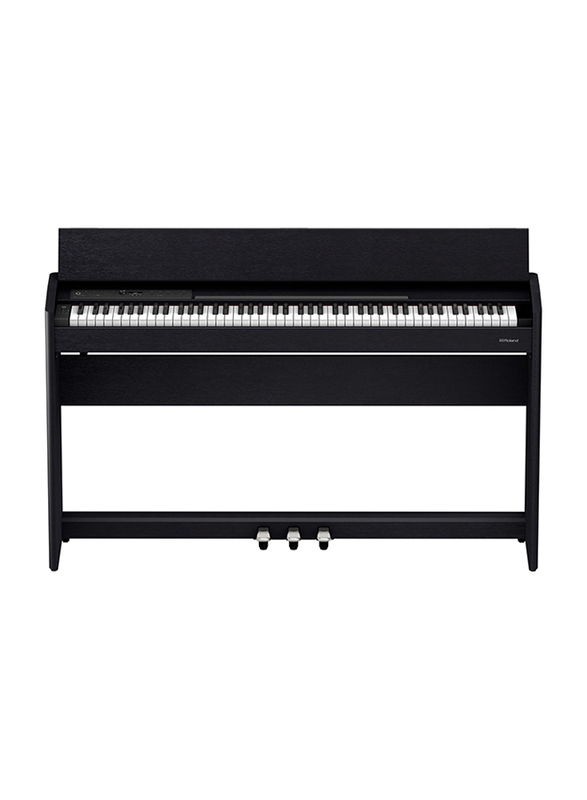 Roland F701 Digital Piano, 88 Keys, Contemporary Black