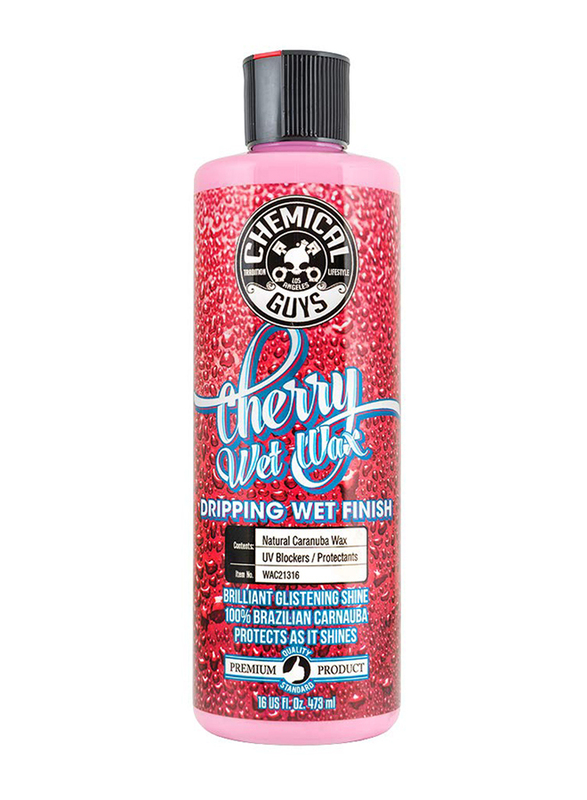

Chemical Guys 473ml Brilliant Glistening Shine Carnauba Cherry Wet Wax