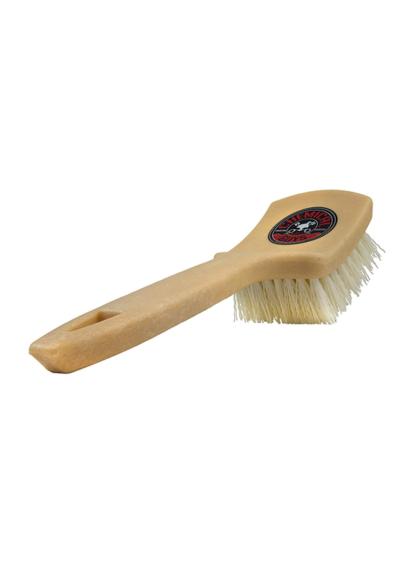 

Chemical Guys Interior Carpet/Upholstery Detailing Brush, Cream/White