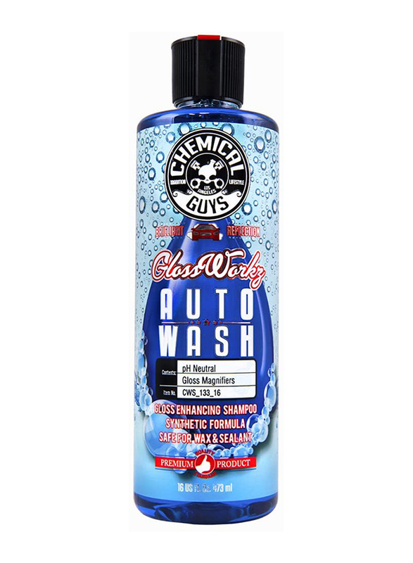 

Chemical Guys 473ml Glossworkz Gloss Booster and Paintwork Cleanser Shampoo