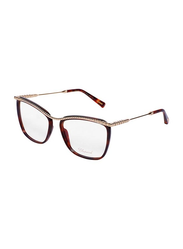 

Chopard Full-Rim Trapezoid Dark Havana Eyeglasses Frame for Women, VCHD16S, 55/16/135