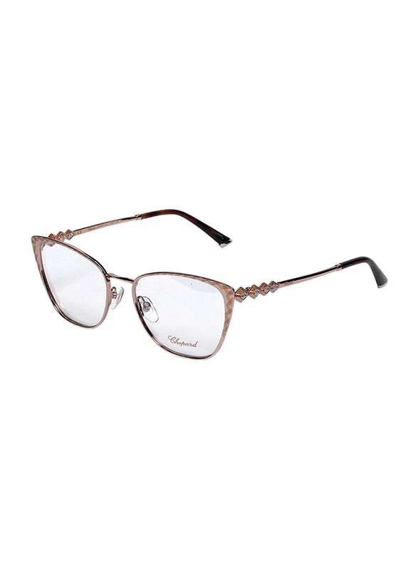 

Chopard Full Rim Cat Eye Gold Eyeglasses Frame for Women, VCHD51S, 54/18/140