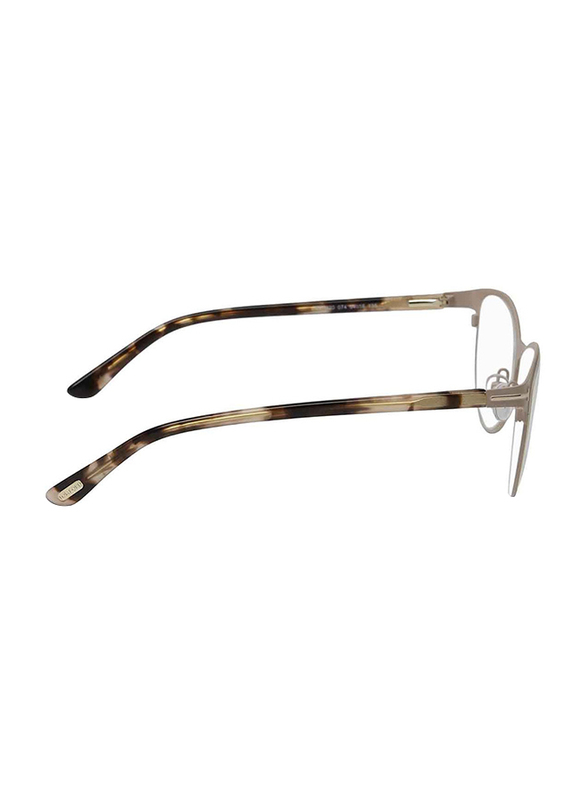 Tom Ford Full-Rim Cat Eye Gold/Havana Eyeglasses Frame for Women, TF5420, 52/16/135