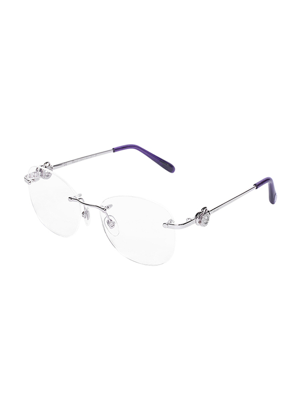 

Chopard Rimless Oval Silver Eyeglasses Frame for Women, VCHC35S, 54/16/135