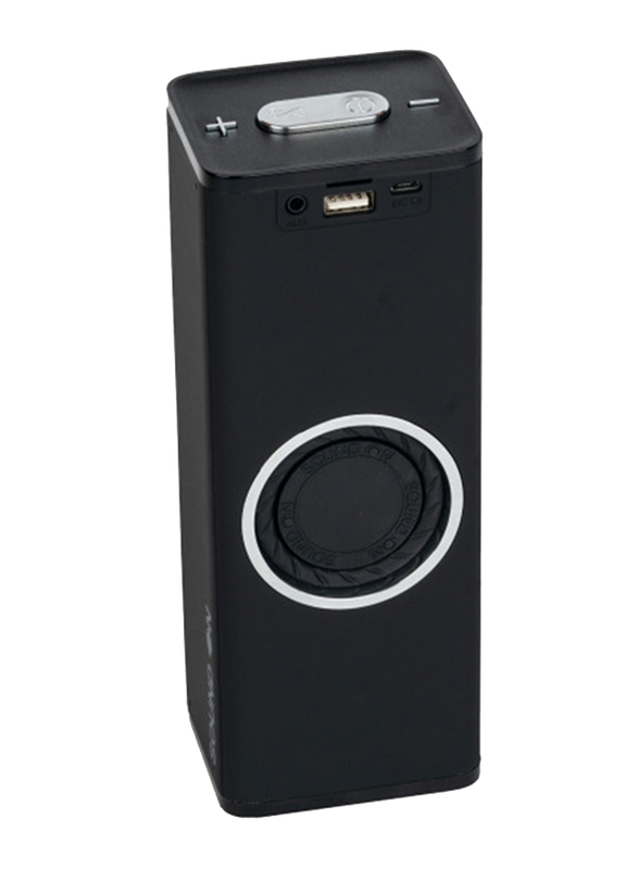 Sound On R102 Dual Woofer Portable Bluetooth Speaker, Black