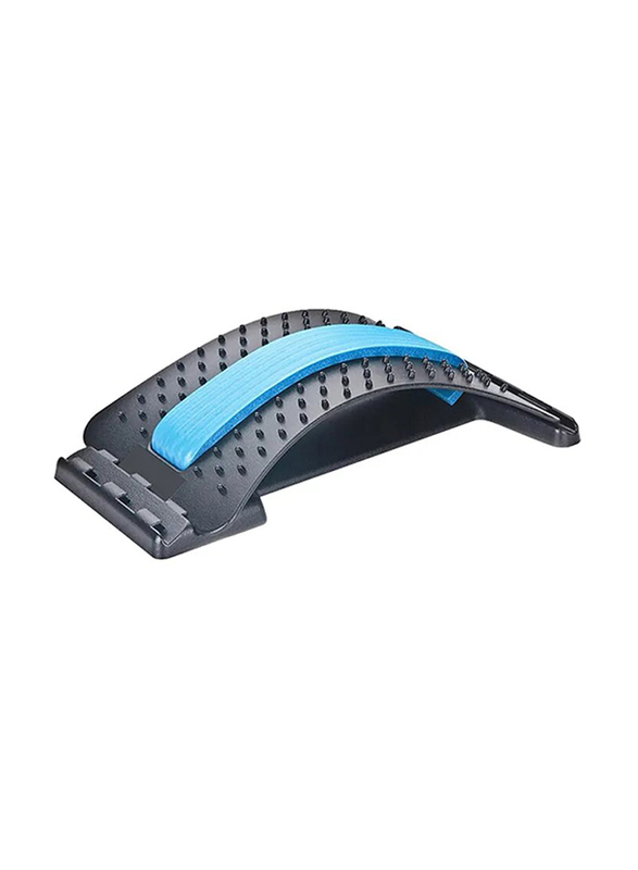 

Generic Lumbar Magic Stretcher Back Massager, Blue/Black