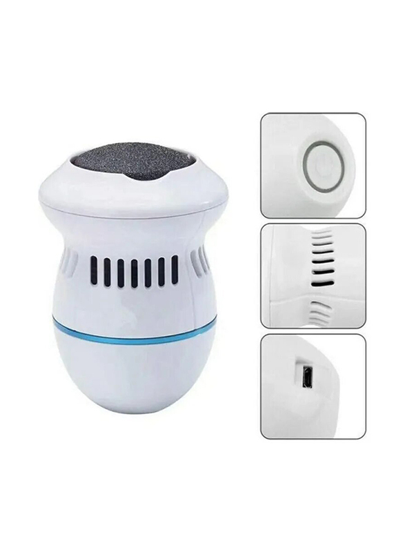 

Generic Electric Callus Remover, 17cm, White/Black/Blue