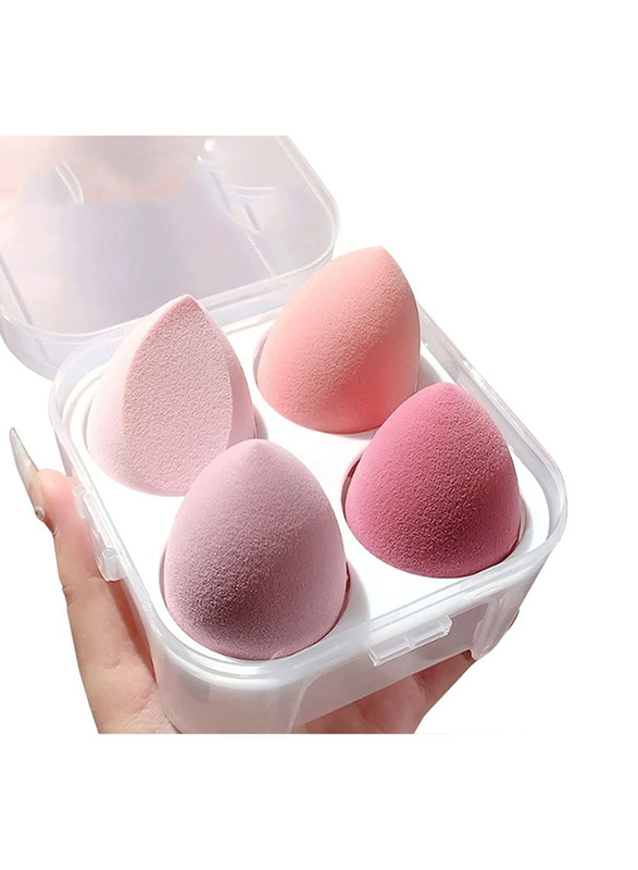 

Prime 4 Piece Beauty Foundation Makeup Sponge Set for Women, Multicolour