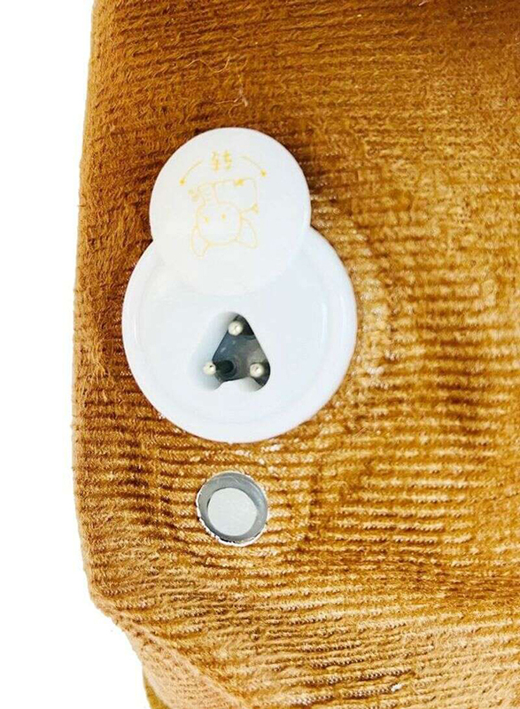 

Prime Electric Hot Water Bag With Massager for Body Pain, Brown