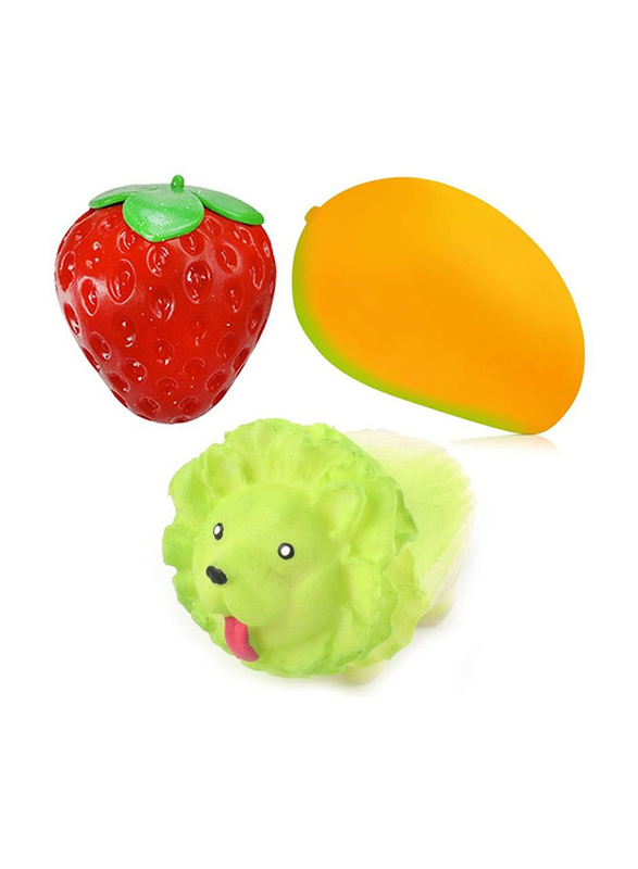 

Prime Squishy Cute Kawaii Fidget Sensory Educational Relieve Anti Stress Toy for Kids, 3 Pieces, Ages 3+, Multicolour
