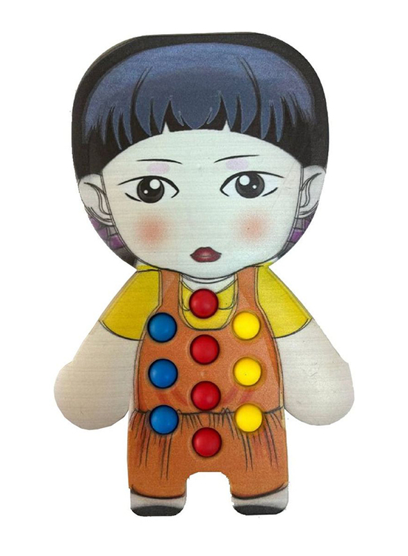 

Prime Squid Game Bubble Sensory Fidget Push Pop Toy for Kids, Multicolour, Ages 2+