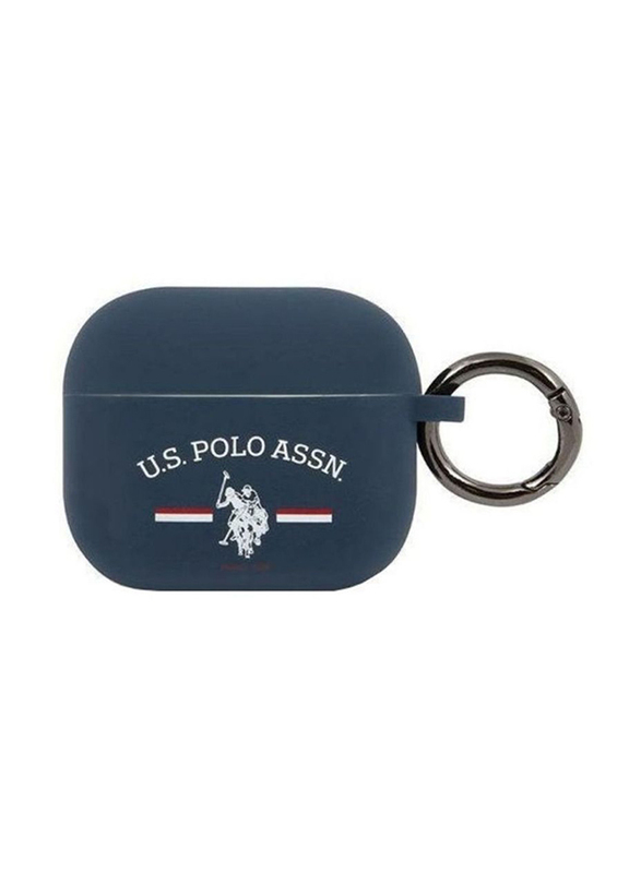 

U.S.Polo Assn. Horses Flag Case for Airpods 3, Navy Blue
