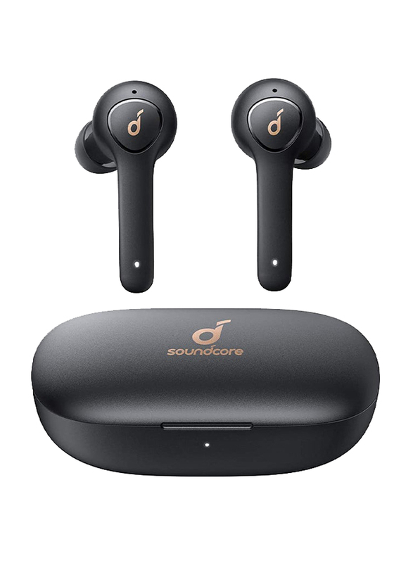 

Anker Soundcore Life P2 Wireless In-Ear Earbuds with Charging Case, A3919013, Black