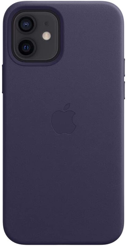 

Apple iPhone 12 and 12 Pro Max Leather Case with MagSafe, Deep Violet