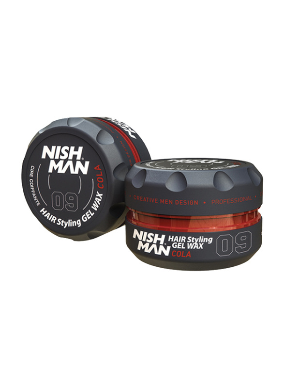 

Nish Man Cola 09 Hair Styling Wax for All Hair Types, 150ml