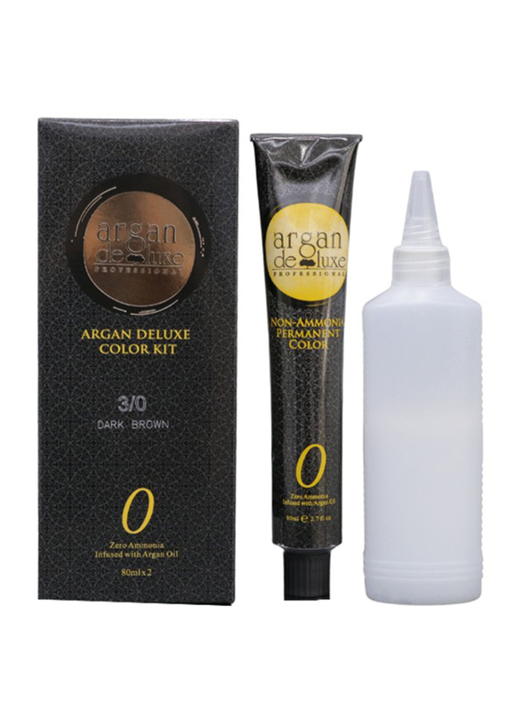 

Argan Deluxe No. 3 Color Kit, 2 x 80ml, 3/0 Dark Brown