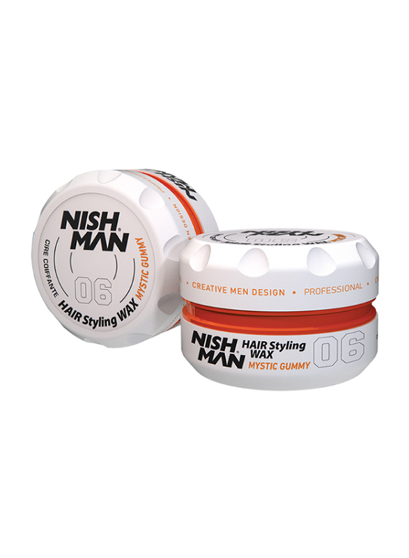 

Nish Man Mystic Gummy 06 Hair Styling Wax for All Hair Types, 150ml