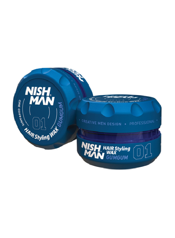 

Nish Man Gumgum 01 Hair Styling Wax for All Hair Types, 150ml