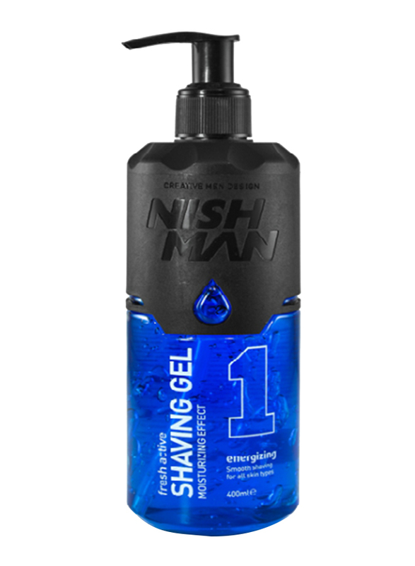 

Nish Man Fresh Alive 1 Energizing Shaving Gel, 400ml