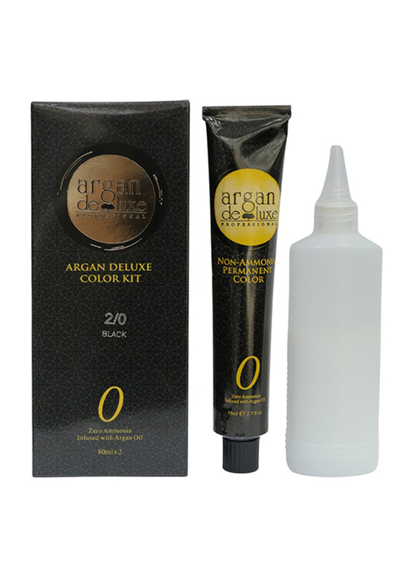 

Argan Deluxe No. 2 Color Kit, 2 x 80ml, 2/0 Black