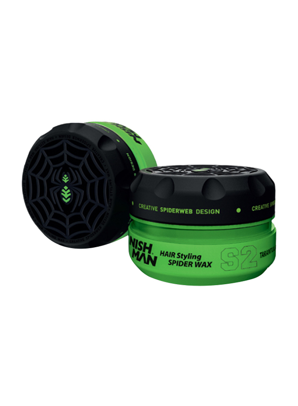 

Nish Man Tarantula S2 Hair Styling Spider Wax for All Hair Types, 150ml