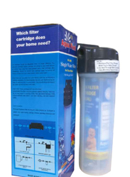 Ultra Tec Water Treatment LLC Single Water Filter Housing, Transparent/Black